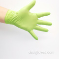 Prüfung Grüne Handschutz Sicherheitsnitrilhandschuhe